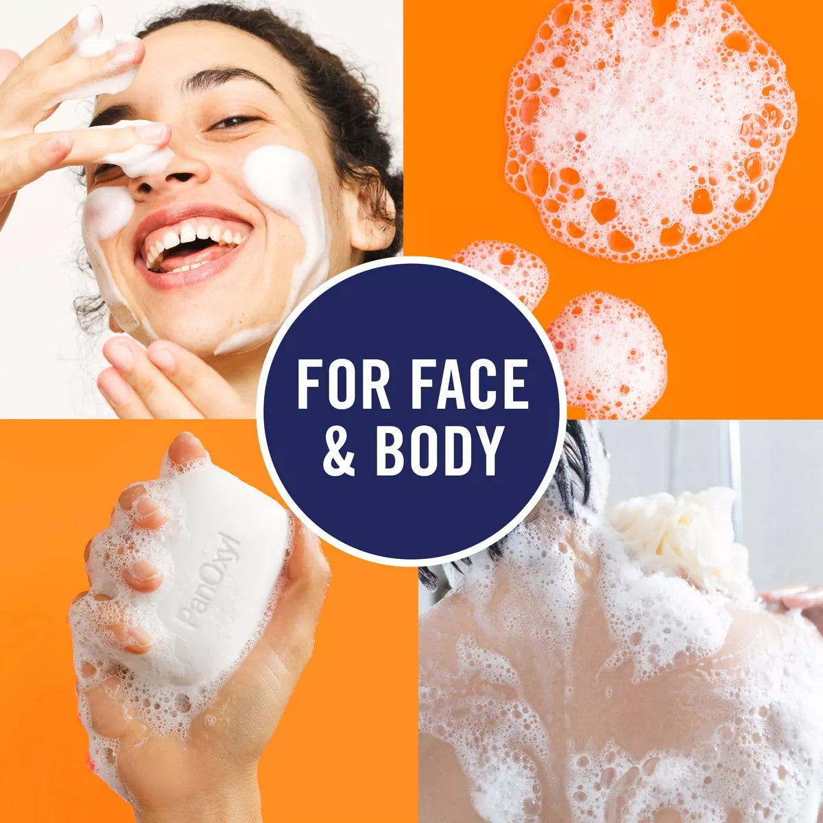 Panoxyl Acne Treatment Bar with 10% Benzoyl Peroxide - 4Oz: No Fragrance Added, Dye-Free, Vegan, for Acne-Prone Skin