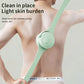 Hot Selling USB Electric Long Handle Silicone Bath Brush Electric Rotating Body Shower Cleaner Brush for Body with 4 Brush Heads