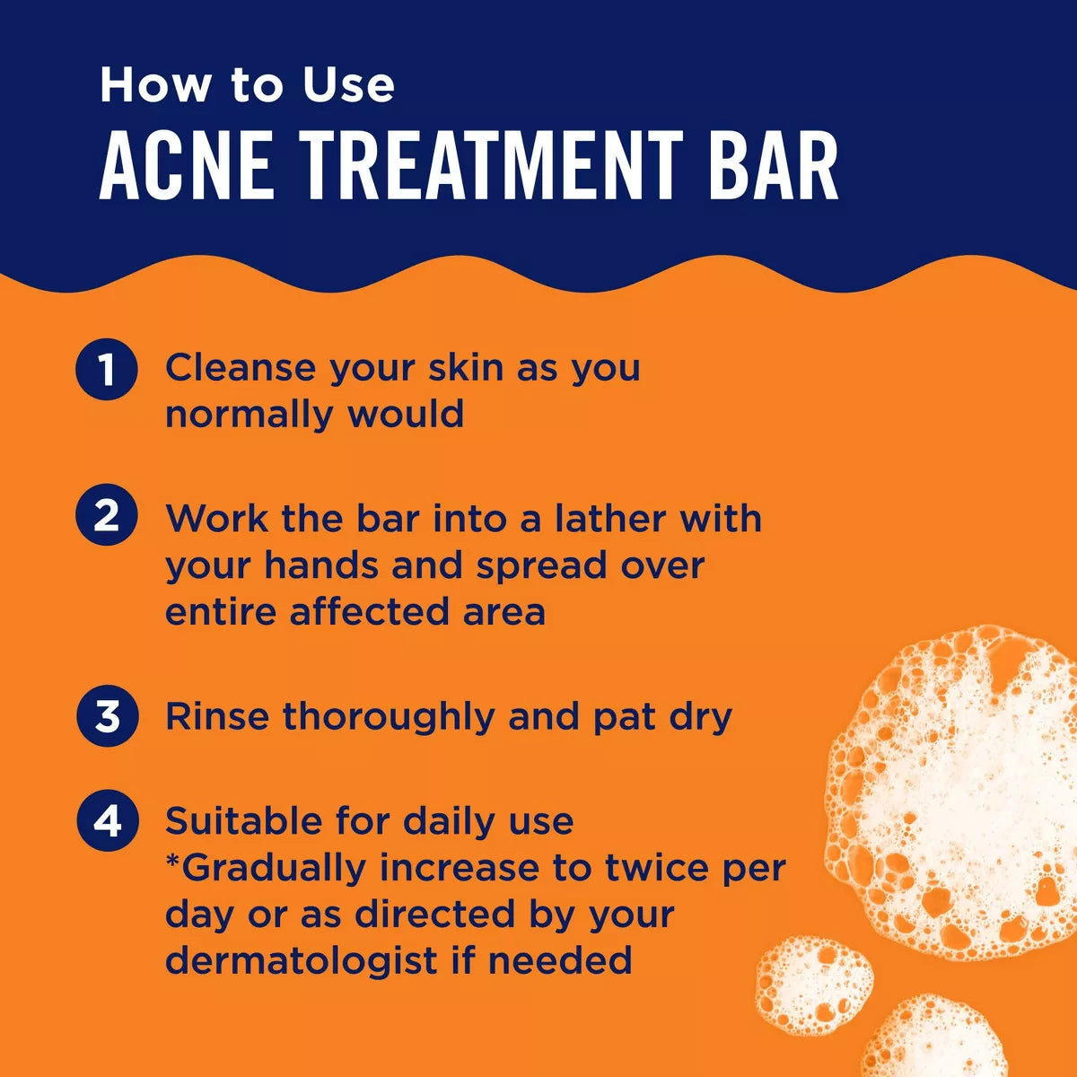Panoxyl Acne Treatment Bar with 10% Benzoyl Peroxide - 4Oz: No Fragrance Added, Dye-Free, Vegan, for Acne-Prone Skin
